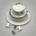 Spot Baie Rotund alb Led COB , Ø118, 9W=160W, 6500K, lumina rece