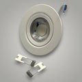 Spot Baie Rotund alb Led COB , Ø118, 9W=160W, 6500K, lumina rece