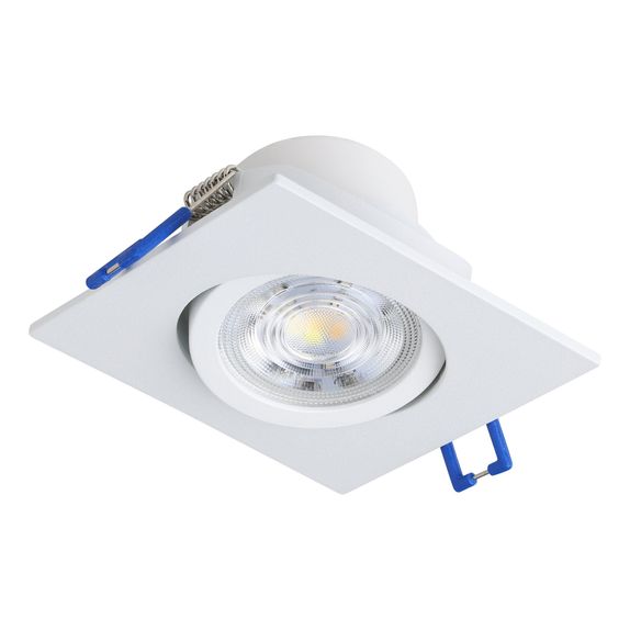 Spot Baie Patrat alb Led COB , 5W=40W, 6500K, lumina rece