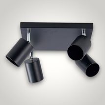 Spoturi Negre Reglabil 4xGU10 250mm