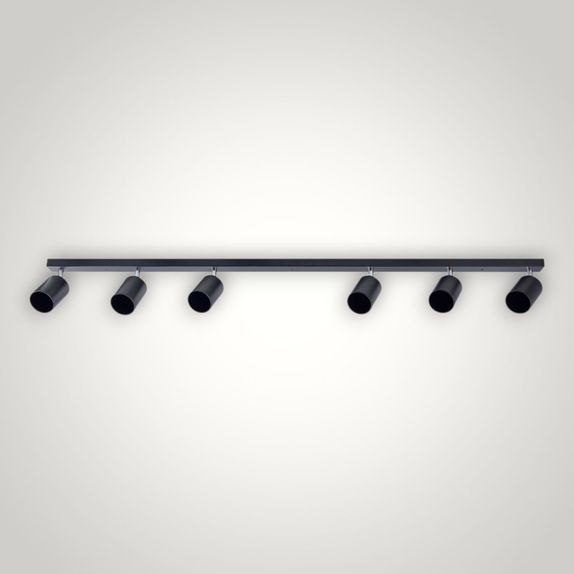 Spoturi Negre Reglabil liniar 6XGU10 1180mm