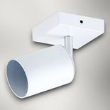Spot Alb Reglabil cu 1xGU10 80mm