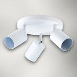 Spot Alb Reglabil 3xGU10 200mm