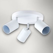 Spot Alb Reglabil 3xGU10 200mm