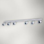 Spot Alb Reglabil liniar 6XGU10 1180mm