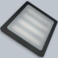Spot Negru Led aplicat 300x300mm 36W 4100K IP44