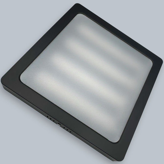 Spot Negru Led aplicat 300x300mm 36W 4100K IP44