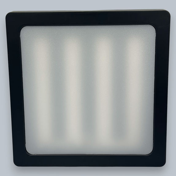 Spot Negru Led aplicat 300x300mm 36W 4100K IP44