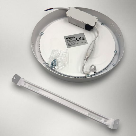 Spot Led aplicat Ø219, 18W=150W, 2700K, lumina calda 