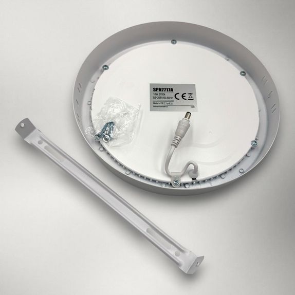 Spot Led aplicat Ø219, 18W=150W, 2700K, lumina calda 