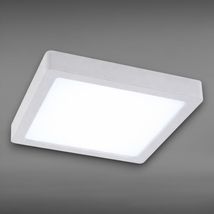 Spot Led Patrat 280X280X37mm, aplicat, 24W=200W, 6400K, lumina rece 