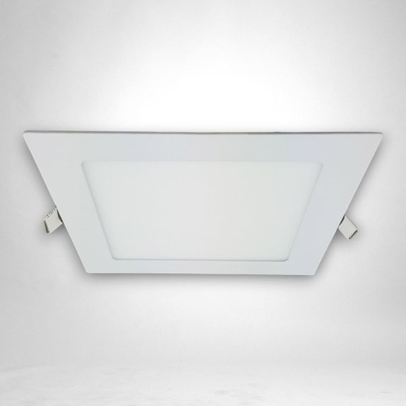 Spot Led Slim incastrat Patrat 225x225mm, 18W=150W, 6400K, lumina rece