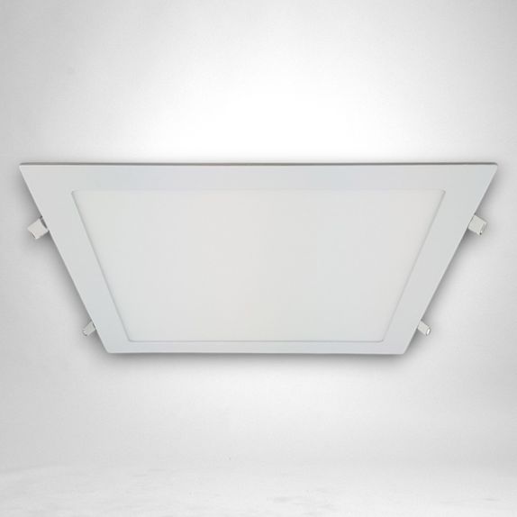 Spot Led Slim incastrat Patrat 300x300mm, 24W=200W, 6400K, lumina rece