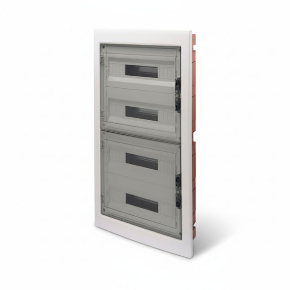 Tablou electric Gewiss, perete verde 72(18x4)module IP40 - GW40611PM