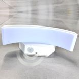 Aplica LED concava cu senzor alba 24w IP65 3000K 