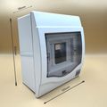 Tablou sigurante, 4 module - montaj aplicat