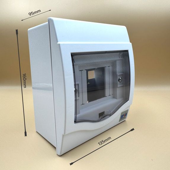 Tablou sigurante, 4 module - montaj aplicat