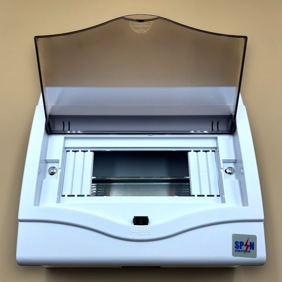 Tablou electric pt sigurante, 8 module - montaj aplicat