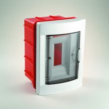Tablou sigurante 2P IP40 usa transparenta - montaj ingropat VIKO