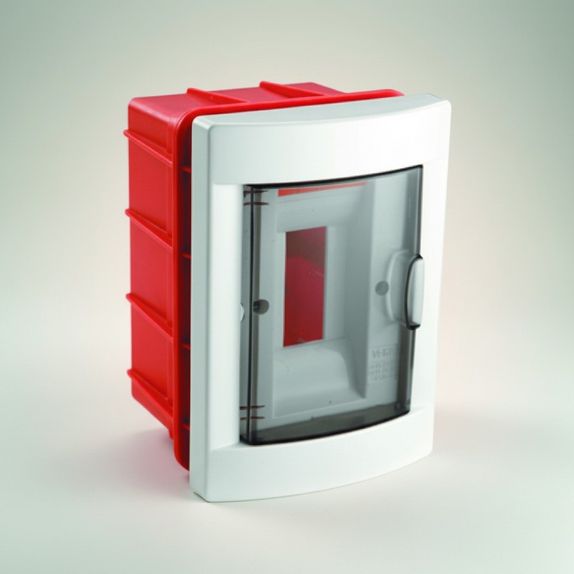 Tablou sigurante 2P IP40 usa transparenta - montaj ingropat VIKO