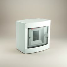 Tablou sigurante 4P IP40 usa transparenta - montaj aplicat VIKO