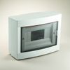 Tablou sigurante 6P IP40 usa transparenta - montaj aplicat VIKO