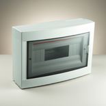 Tablou sigurante 12P IP40 usa transparenta - montaj aplicat VIKO