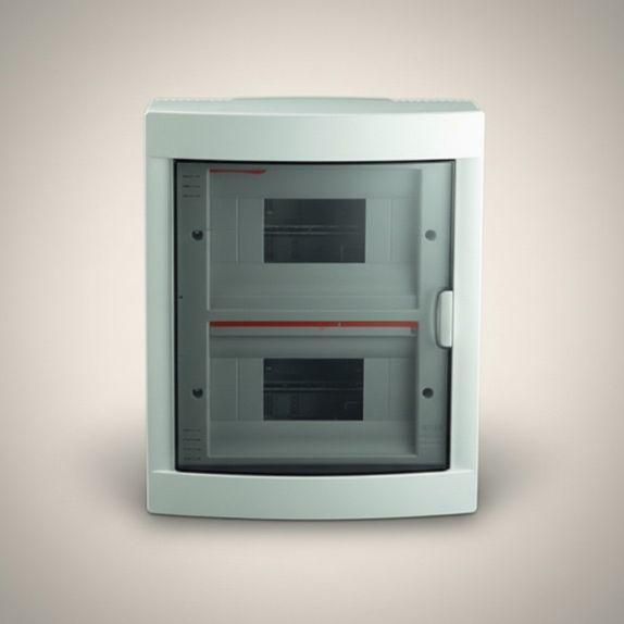 Tablou sigurante 16P IP40 usa transparenta - montaj aplicat VIKO