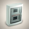 Tablou sigurante 16P IP40 usa transparenta - montaj aplicat VIKO