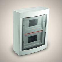 Tablou sigurante 16P IP40 usa transparenta - montaj aplicat VIKO