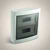 Tablou sigurante 24P IP40 usa transparenta - montaj aplicat VIKO