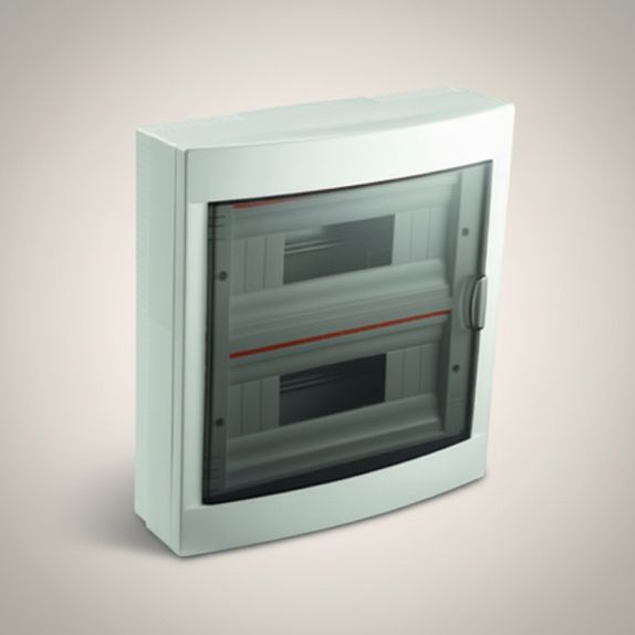 Tablou sigurante 24P IP40 usa transparenta - montaj aplicat VIKO