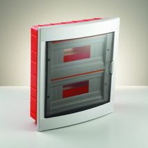 Tablou sigurante 24P IP40 usa transparenta - montaj ingropat VIKO