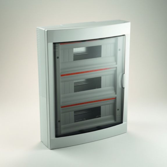 Tablou sigurante 36P IP40 usa transparenta - montaj aplicat VIKO