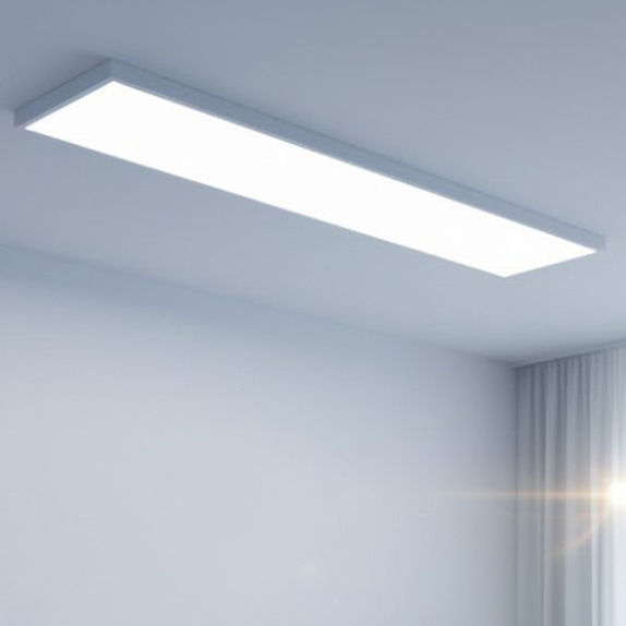 Panou Led Tavan Aplicat 48W lumina rece 4320 Lm, 295x1195x40mm , Back-light