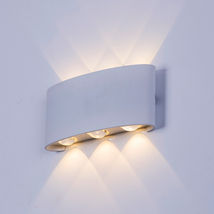 Aplica LED Perete Lumaro 6w 420lm 3000k Negru