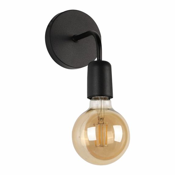 Aplica neagra 1xE27 60w