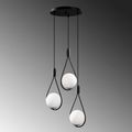 Candelabru negru 3xE27 60W