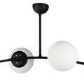 Candelabru negru 4xE27 60w
