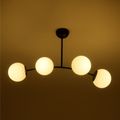 Candelabru negru 4xE27 60w