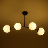 Candelabru negru 4xE27 60w