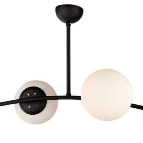Candelabru negru 4xE27 60w