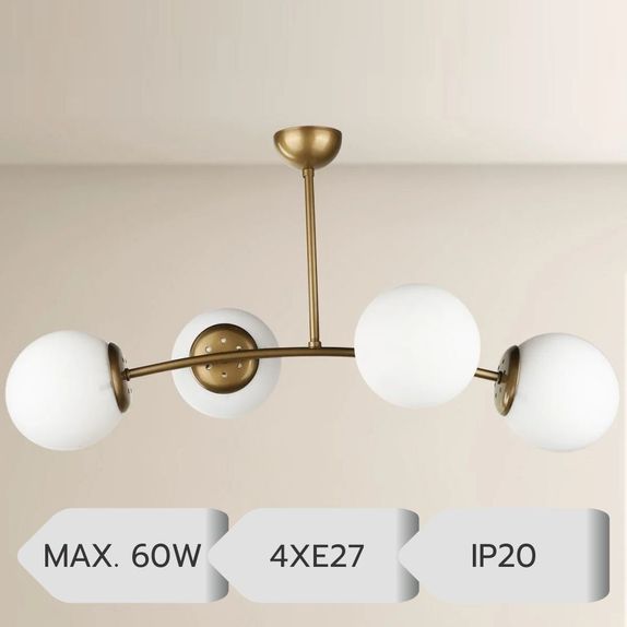 Candelabru antigque 4xE27 60w