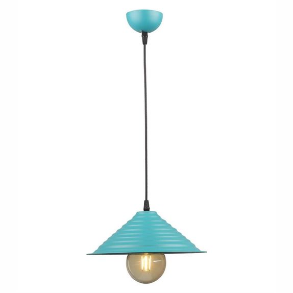 Candelabru turcoaz 60W 1xE27