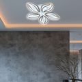 Lustra LED Living 5 Brate 80W – Telecomanda IR, 3 Temperaturi de Culoare, 48cm