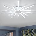 Lustra LED Aplicata Living 86W – Design Patrat, 50x50cm