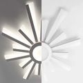 Lustra LED Aplicata Living 86W – Design Patrat, 50x50cm