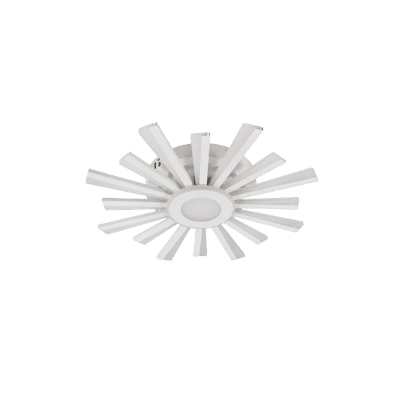 Lustra LED Aplicata Living 86W – Design Patrat, 50x50cm