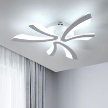 Lustra Led moderna Dimabila Cu Telecomanda 40W Cu 6 Brate 3 Culori+Ir 610 X 90Mm