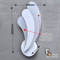 Aplica perete HEKTOR 1brat 16W/1200LM/3000K/4000K/6500K